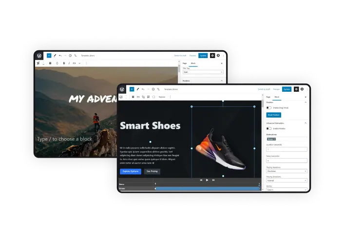 service Wordpress development