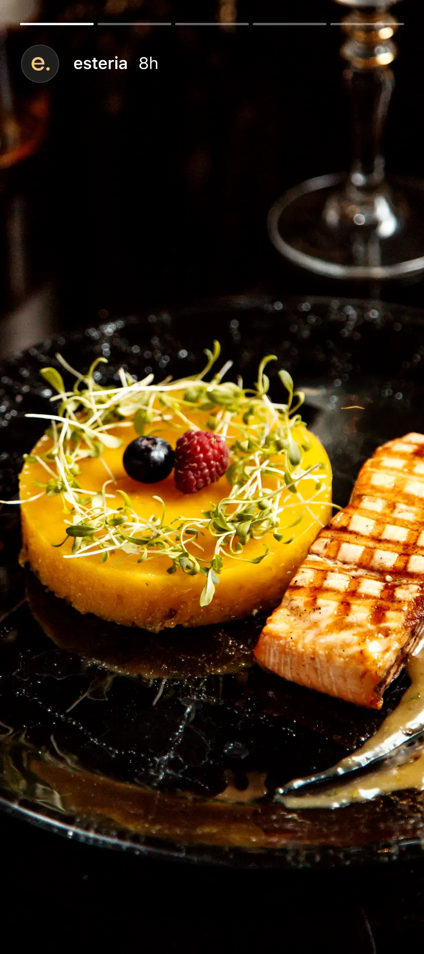 Esteria instagram stories 1