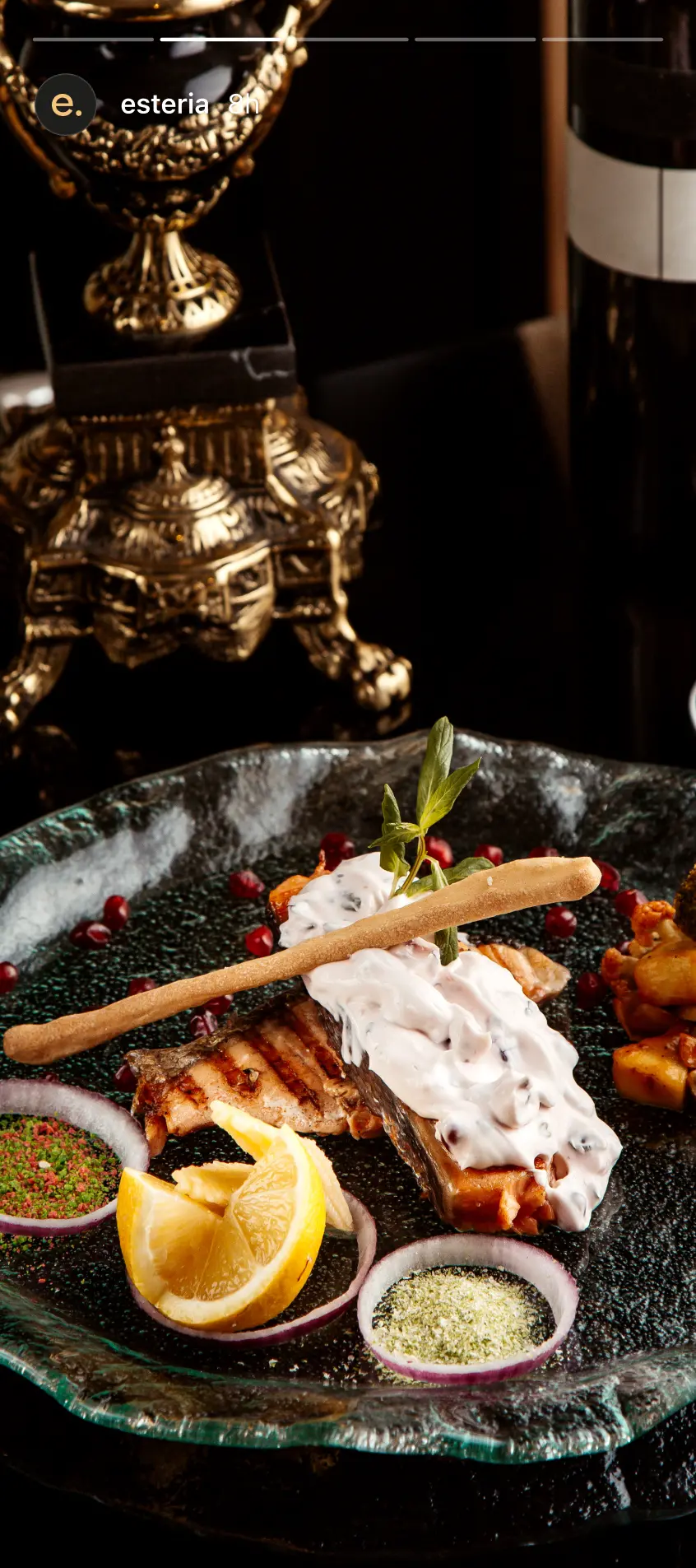 Esteria instagram stories 2