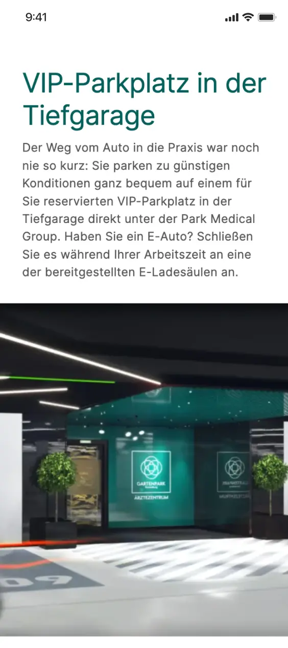 Park Medical Group screen mobile 3