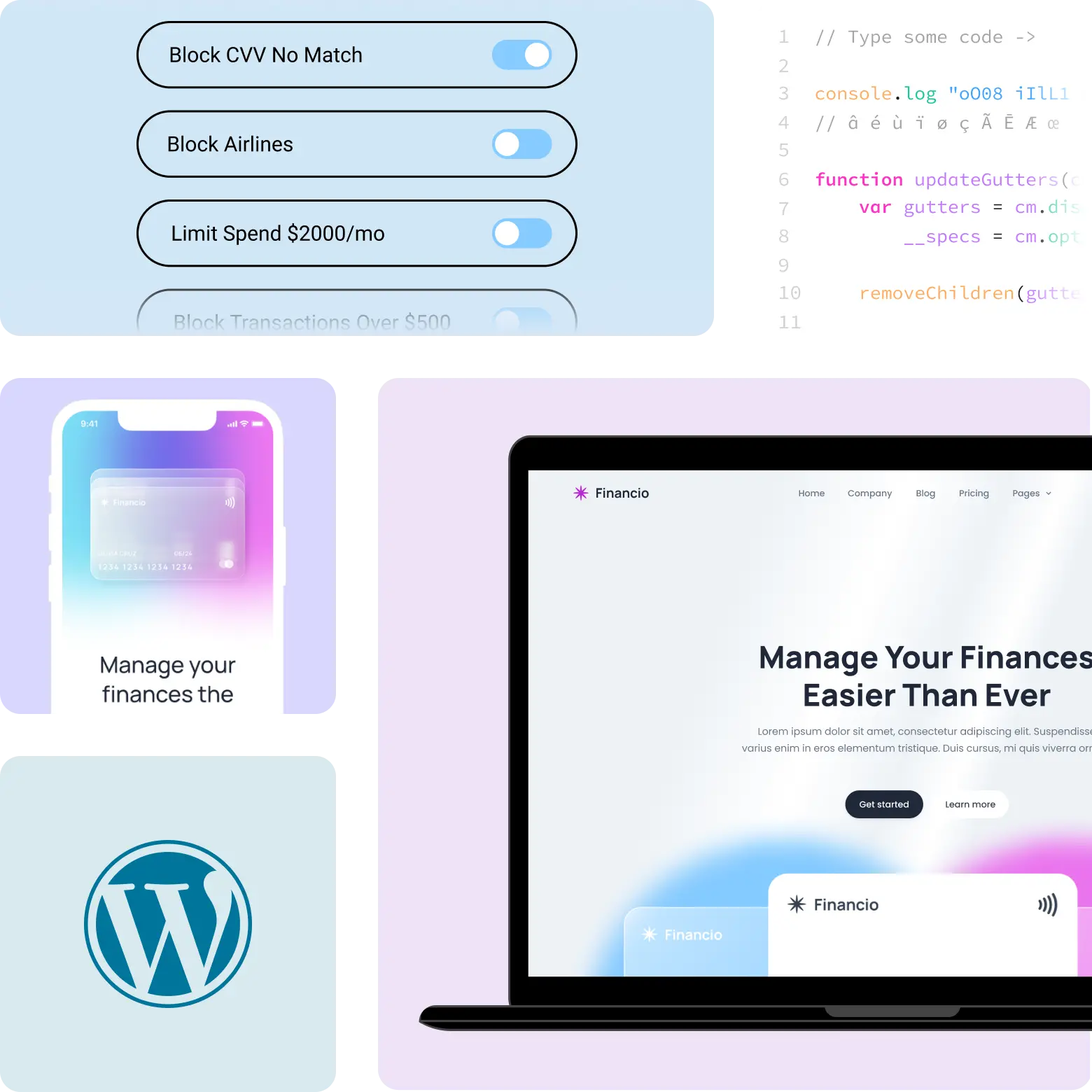 Wordpress development 1