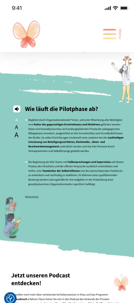 Mutausbruch mobile screen 3