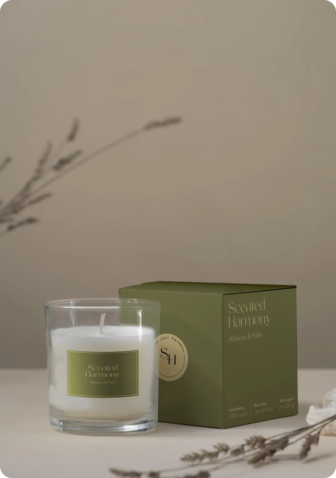 Scented Harmony branding 3