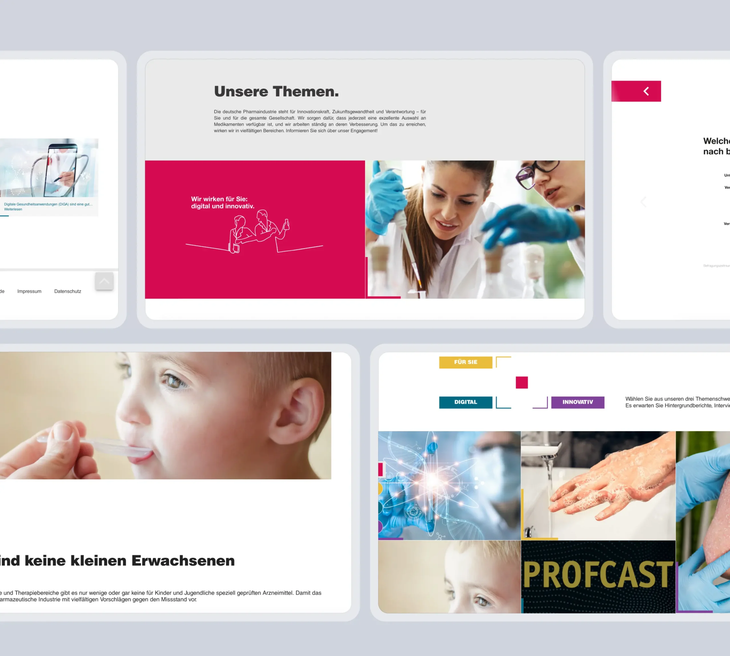 Wir wirken desktop screen