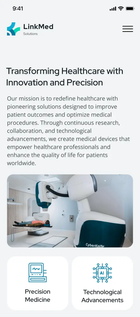 LinkMed mobile screen 3