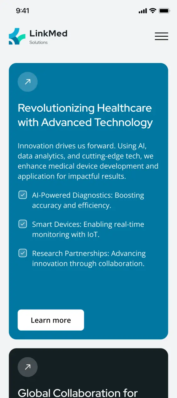 LinkMed mobile screen 4