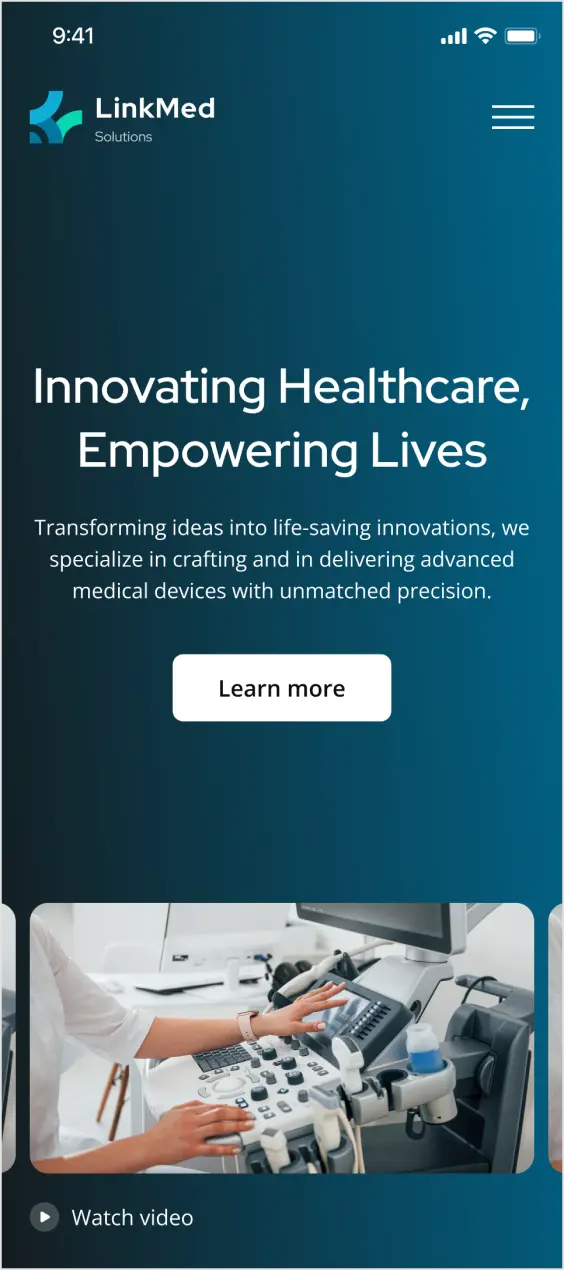 LinkMed mobile screen 6