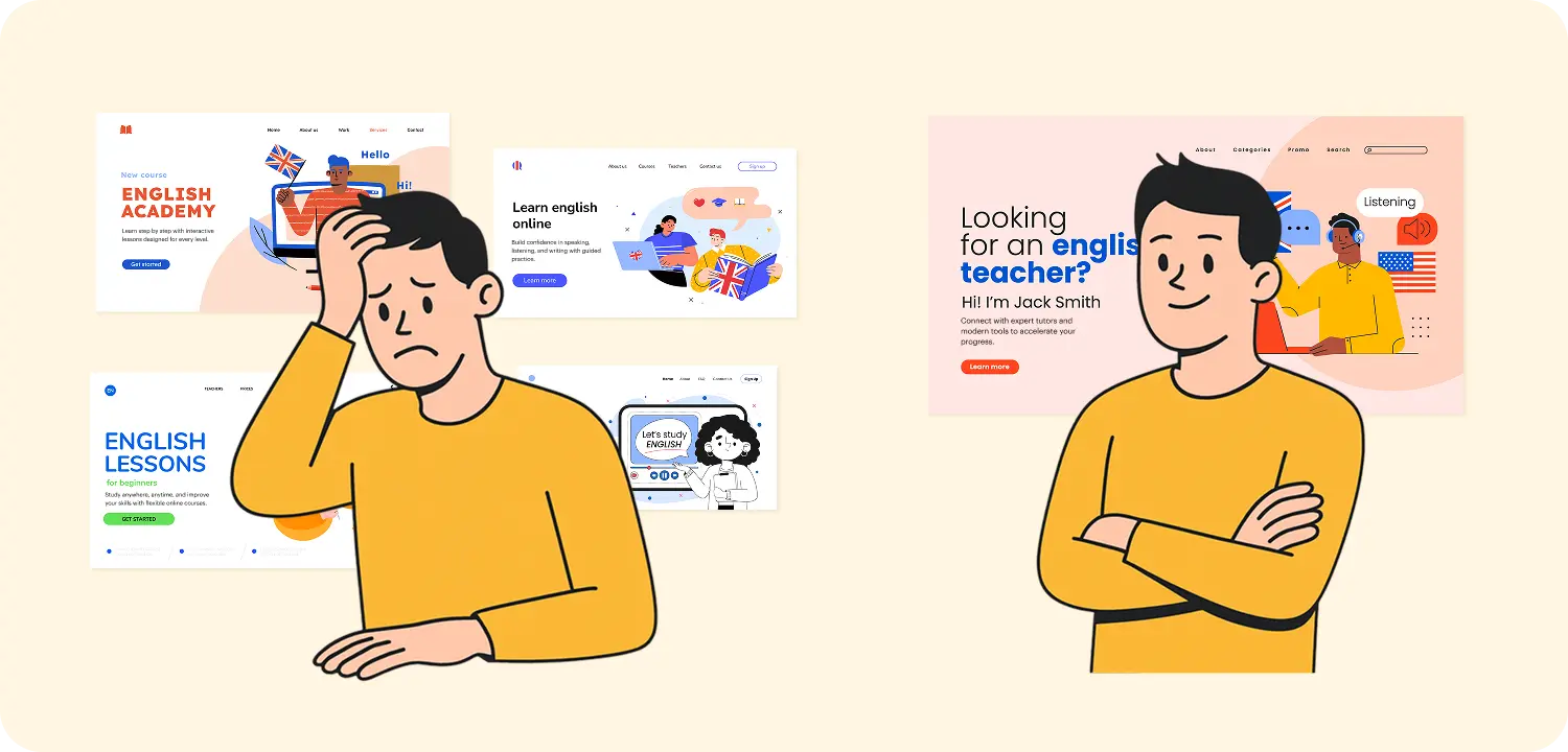 How to select the right English learning site