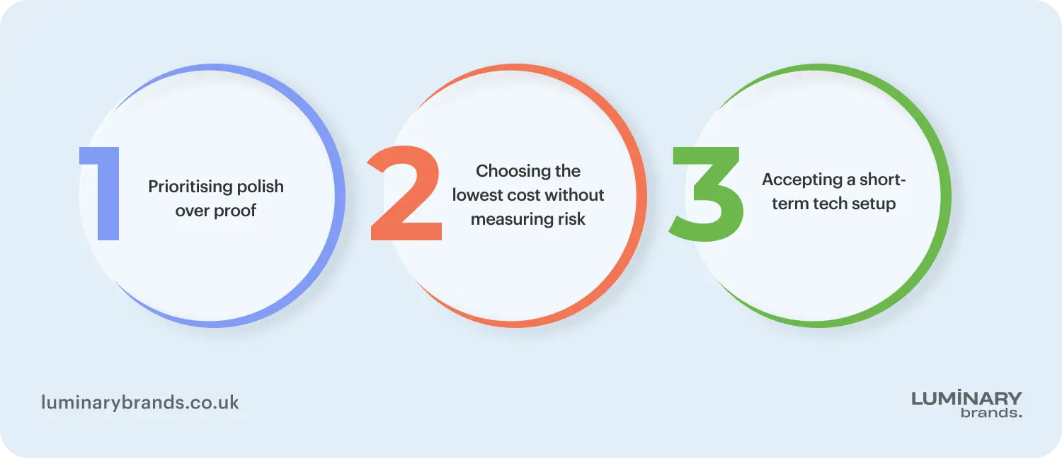 Common mistakes when hiring an MVP development team