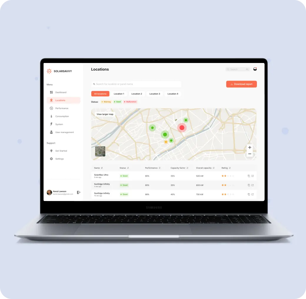 SolarSavvy feature 2