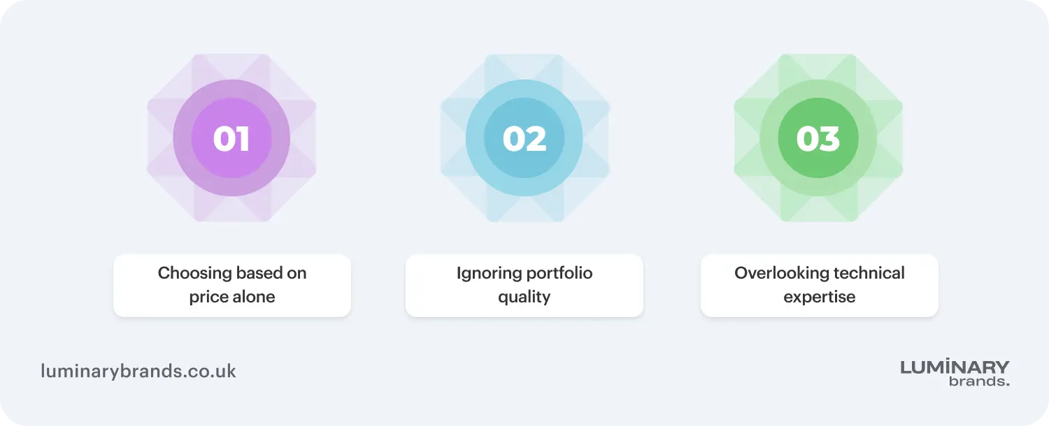 common mistakes businesses make when hiring uk app developers