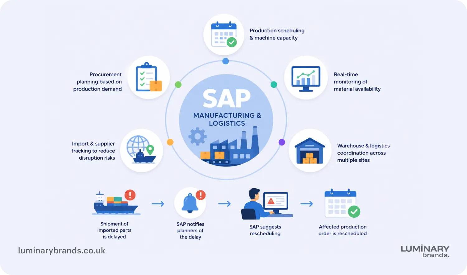 Manufacturing and logistics