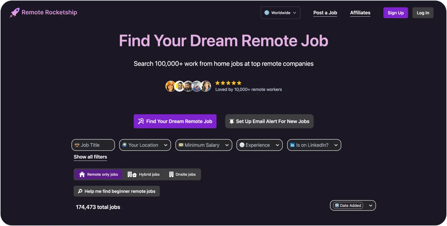 Remote Rocketship