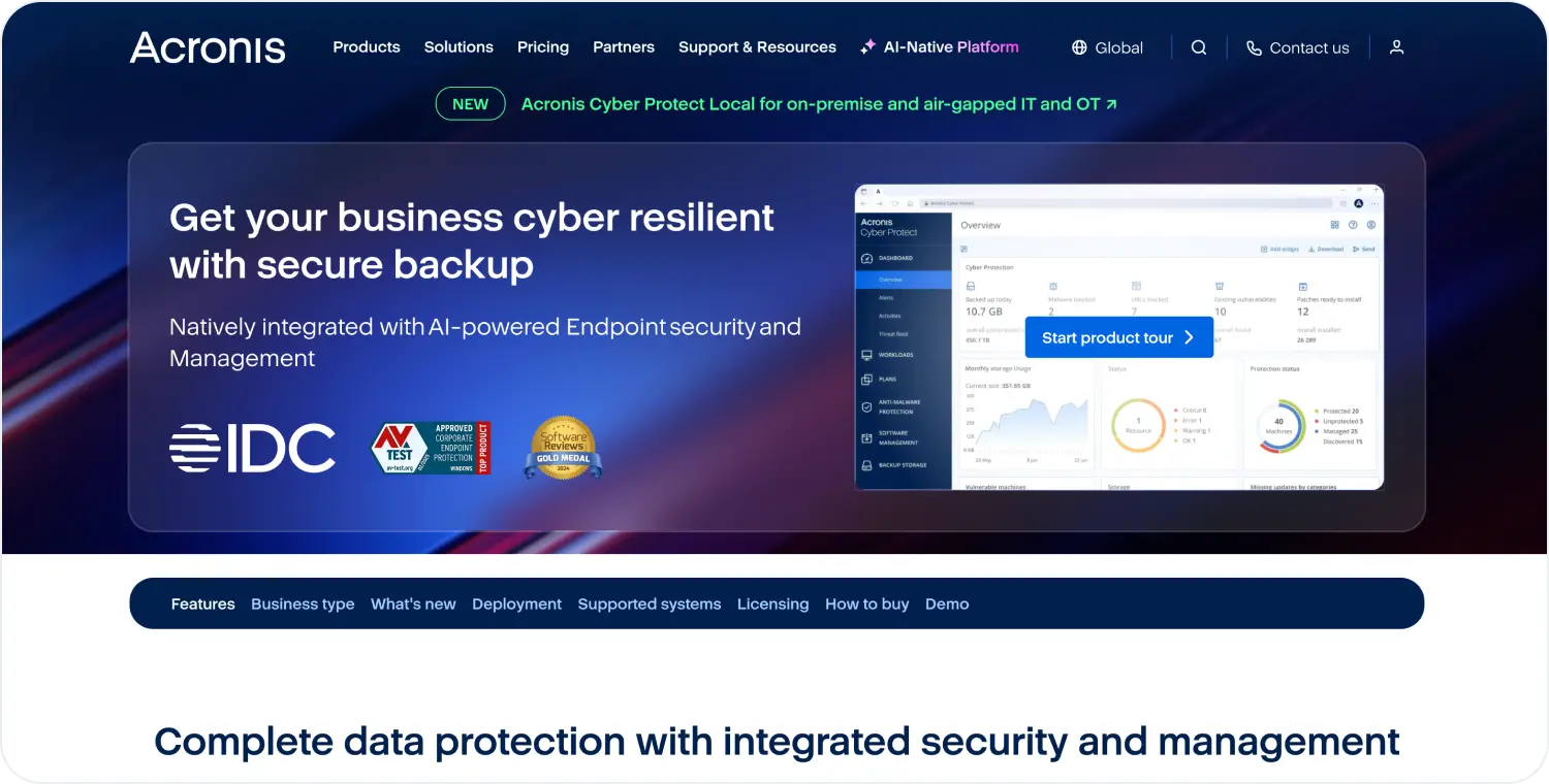acronis cyber protect