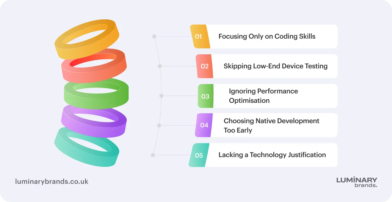 common mistakes to avoid when hiring android developer