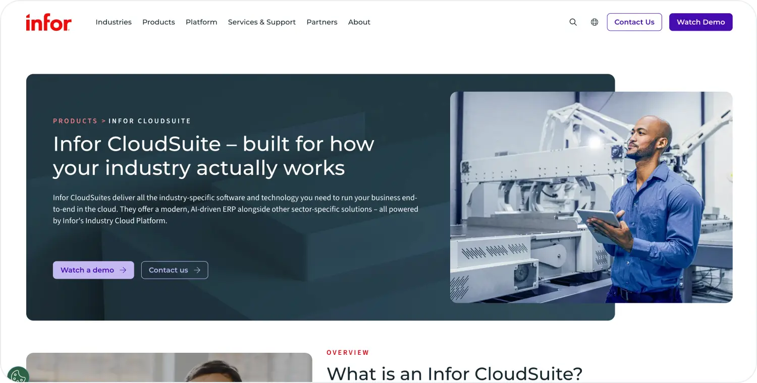 infor cloudsuite